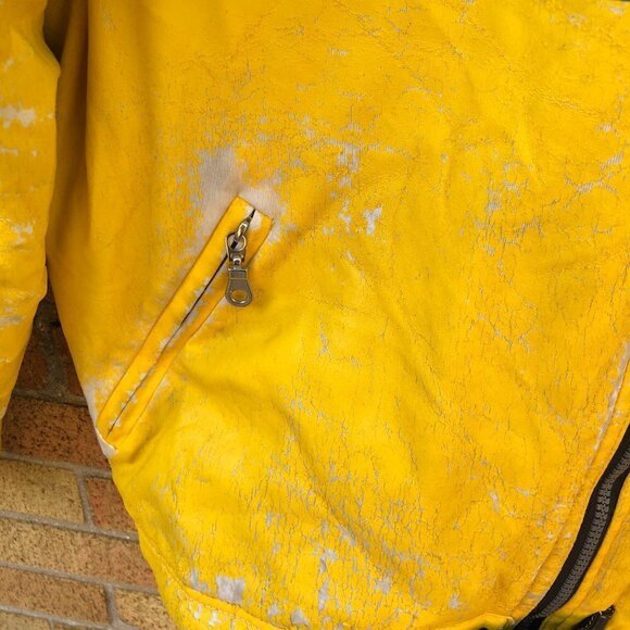 Vintage 1974 Honda Racing Jacket LEATHER RACING JACKET - Picture 7 of 16